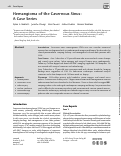 Cover page: Hemangioma of the Cavernous Sinus: A Case Series