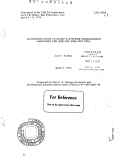 Cover page: AN INTRODUCTION TO BLIMP: A SYSTEMS PROGRAMMING LANGUAGE FOR THE CDC 6000/7000 CPUs