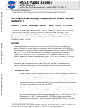 Cover page: How Might Recharge Change Under Projected Climate Change in the Western U.S.?