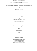 Cover page: The Region of Imperial Strategy: Regino García, Sebastián Vidal, Mary Clemens, and the Consolidation of International Botany in the Philippines, 1858-1936