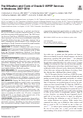 Cover page: The Utilization and Costs of Grade D USPSTF Services in Medicare, 2007–2016