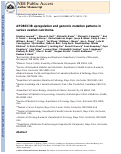 Cover page: APOBEC3B Upregulation and Genomic Mutation Patterns in Serous Ovarian Carcinoma