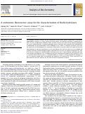 Cover page: A continuous fluorescence assay for the characterization of Nudix hydrolases