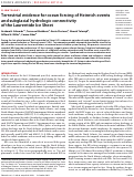 Cover page: Terrestrial evidence for ocean forcing of Heinrich events and subglacial hydrologic connectivity of the Laurentide Ice Sheet