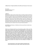 Cover page: Neoliberal Forms of Capital and The Rise of Social Movement Partyism in Central America