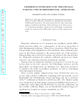 Cover page: Dispersive estimates for principally normal pseudodifferential operators