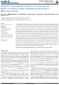 Cover page: Caffeine-Induced Global Reductions in Resting-State BOLD Connectivity Reflect Widespread Decreases in MEG Connectivity