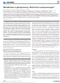 Cover page: Metabolism in pluripotency: Both driver and passenger?