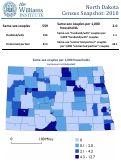 Cover page of North Dakota Census Snapshot: 2010