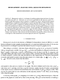 Cover page: Homogeneity Analysis Using Absolute Deviations