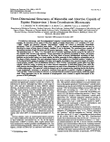 Cover page: Three-dimensional structures of maturable and abortive capsids of equine herpesvirus 1 from cryoelectron microscopy.