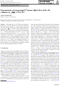 Cover page: Measurement of non-prompt D0-meson elliptic flow in Pb–Pb collisions at sNN=5.02 TeV