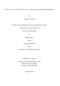 Cover page: Mean action of periodic orbits of area-preserving annulus dieomorphisms