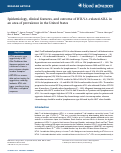 Cover page: Epidemiology, clinical features, and outcome of HTLV-1–related ATLL in an area of prevalence in the United States