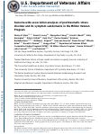 Cover page: Genome-wide association analyses of post-traumatic stress disorder and its symptom subdomains in the Million Veteran Program.