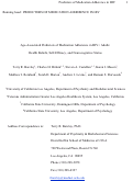 Cover page: Age-associated predictors of medication adherence in HIV-positive adults: Health beliefs, self-efficacy, and neurocognitive status