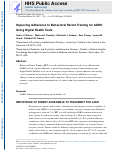 Cover page: Improving Adherence to Behavioral Parent Training for ADHD Using Digital Health Tools