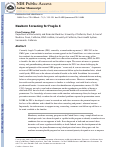 Cover page: Newborn Screening for Fragile X Syndrome