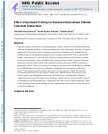 Cover page: Effect of upstream priming on transient downstream platelet-substrate interactions.