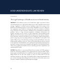 Cover page: The Legal Landscape of Healthcare Access in Rural America