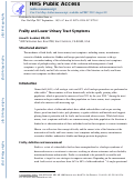 Cover page: Frailty and Lower Urinary Tract Symptoms