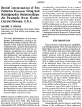 Cover page: Spatial Interpretation of Site Formation Processes Using Soil Stratigraphic Relationships: An Example from North-Central Nevada, U.S.A.