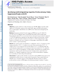 Cover page: Identifying and distinguishing cognitive profiles among virally suppressed people with HIV.