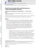 Cover page: Potent protection against H5N1 and H7N9 influenza via childhood hemagglutinin imprinting