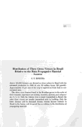 Cover page: Distribution of Three Citrus Viruses in Brazil Relative to the Main Propagative Material Sources