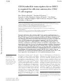 Cover page: CD28-inducible transcription factor DEC1 is required for efficient autoreactive CD4+ T cell response