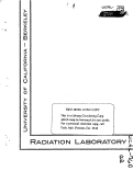 Cover page: The New Element Californium (Atomic Number 98)