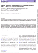 Cover page: Mapping the magnetic field in the Taurus/B211 filamentary cloud with SOFIA HAWC&nbsp;+&nbsp;and comparing with simulation