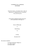 Cover page: Functional Analysis of Candidate Genes to Encode Rhamnosyl 3-O-Methyltransferase in the Moss Physcomitrella patens