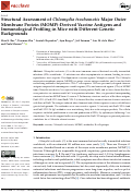 Cover page: Structural Assessment of Chlamydia trachomatis Major Outer Membrane Protein (MOMP)-Derived Vaccine Antigens and Immunological Profiling in Mice with Different Genetic Backgrounds.