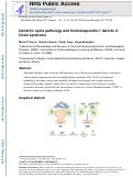 Cover page: Dendritic spine pathology and thrombospondin-1 deficits in Down syndrome