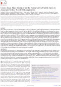 Cover page: Cyclic Avian Mass Mortality in the Northeastern United States Is Associated with a Novel Orthomyxovirus