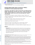 Cover page: Baseline Patient Safety Culture in Cameroon: Setting a Foundation for Trauma Quality Improvement