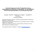 Cover page: System response to gas production from a heterogeneous hydrate accumulation at the UBGH2-6 site of the Ulleung basin in the Korean East Sea