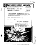 Cover page: SINGLE BUNCH INSTABILITIES IN AN SSC