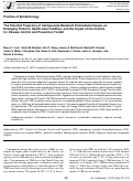 Cover page: The Potential Trajectory of Carbapenem-Resistant Enterobacteriaceae, an Emerging Threat to Health-Care Facilities, and the Impact of the Centers for Disease Control and Prevention Toolkit