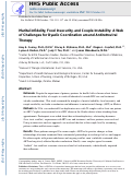 Cover page: Marital infidelity, food insecurity, and couple instability: A web of challenges for dyadic coordination around antiretroviral therapy