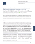 Cover page: Quality of Life With Pembrolizumab for Recurrent and/or Metastatic Head and Neck Squamous Cell Carcinoma: KEYNOTE-040.