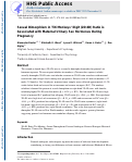 Cover page: Sexual Dimorphism in Titi Monkeys’ Digit (2D:4D) Ratio is Associated with Maternal Urinary Sex Hormones During Pregnancy