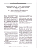 Cover page: Teflon Injection into the Trachea Causes Predictable Fibroblastic Response and Collagen Deposition