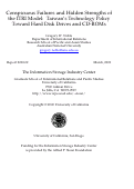 Cover page of Conspicuous Failures and Hidden Strengths of the ITRI Model: Taiwan's Technology Policy Toward Hard Disk Drives and CD-ROMs