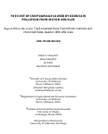 Cover page: The Cost of Crop Damage Caused by Ozone Air Pollution From Motor Vehicles