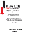 Cover page: Contingent Convertible Bonds and Capital Structure Decisions