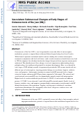 Cover page: Vasculature submucosal changes at early stages of osteonecrosis of the jaw (ONJ)