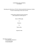 Cover page: Elucidating the Mechanisms of TFAM in Mitochondrial DNA Maintenance: Studies Towards Understanding its Molecular Functions