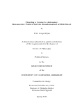 Cover page: Charting a Course to Autonomy: Bureaucratic Politics and the Transformation of Wall Street